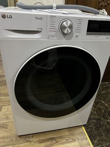 стиральная полуавтоматмашина: Стиральная машина LG, Автомат, 10 кг и более, Полноразмерная — 1