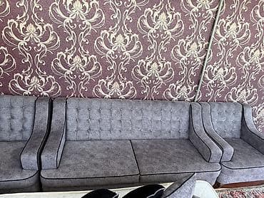 мойка химия: Секционный диван с кресельными модулями - Модель: модульный прямой — 2