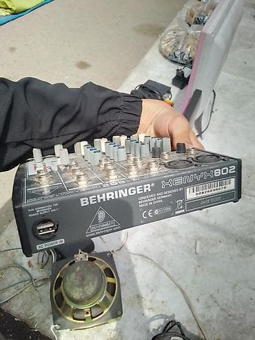 Микшерные пульты: Микшерный пульт Behringer Xenyx 802 Компактный 8-входовый аналоговый — 2