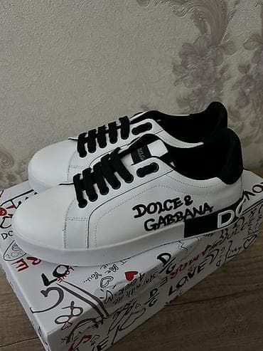 данки кроссовки: Мужские кроссовки, 38, Dolce & Gabbana, Новый, цвет - Белый, Платная доставка — 3