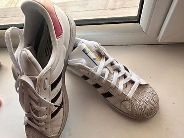 ракушка: Adidas Superstar Originals - Модель: Adidas Superstar - Цвет: белый с — 2