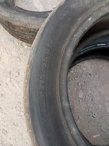17: Шины 215 / 55 / R 17, Лето, Б/у, Комплект, Легковые, Bridgestone — 3