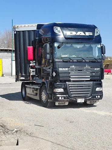 Тягач, DAF, 2012 г., Тентованный