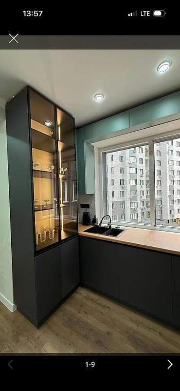 Квартиры: 1 комната, 40 м², Физприборы 4 этаж, Дизайнерский ремонт — 6