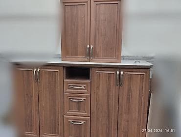 буфет бу: Кухонный шкаф, Навесной, Без мойки, ЛДСП — 7