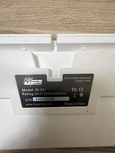 royal kludge r75 купить: Клавиатура, Royal Kludge, Механическая, Проводное подключение, Размер: 65% — 4