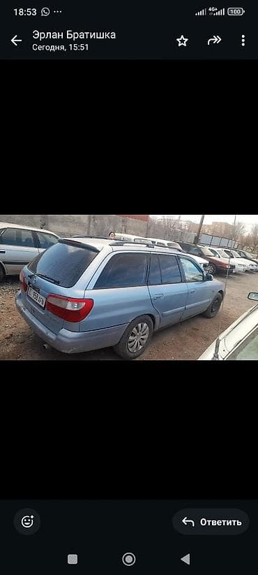 продаю тайота хариерь: Mazda Capella: 2001 г., 2 л, Ручные, Бензин, Универсал — 3