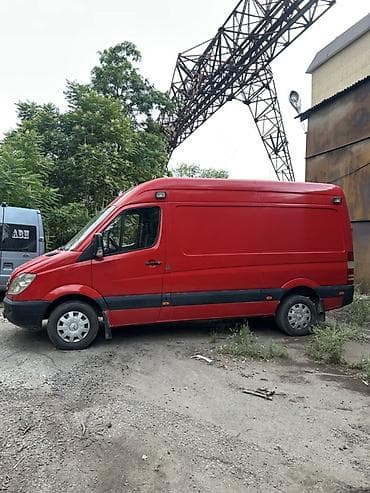 master clean: Mercedes-Benz Sprinter, красный фургон (длинная база, высокий крыша) — 4