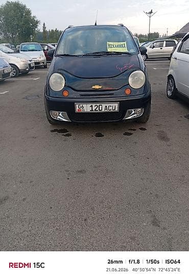 Chevrolet/Daewoo Matiz, компактный городской хэтчбек Характеристики и — 3
