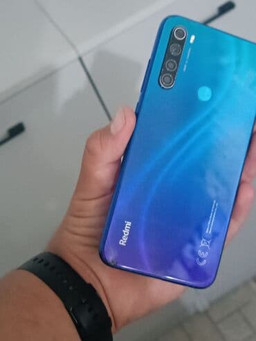 задние камеры: Redmi, Redmi Note 8, түсү - Көк — 1