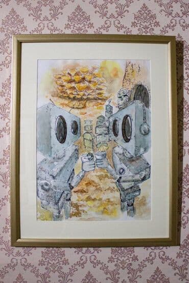 ван гог картины: Продаю две картины Моя Авторская работа Выполнено акварелью на — 2