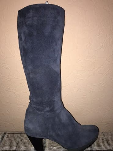 сапоги лакированные на высоких каблуках: Сапоги 38р — 1