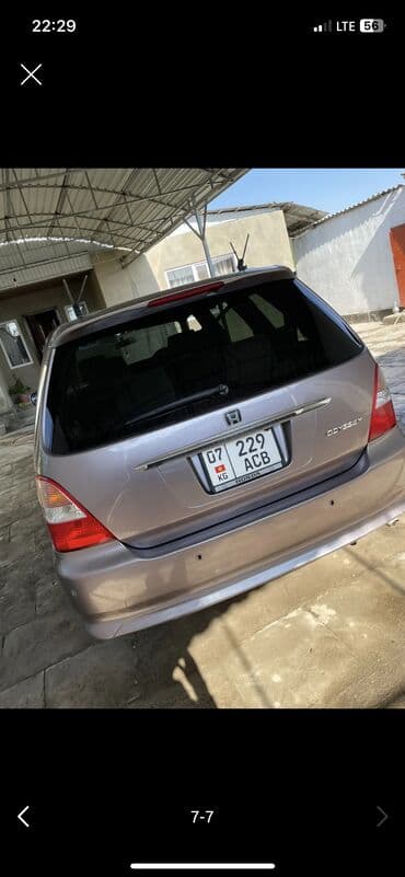 honda fit 2000: Honda Odyssey: 2001 г., 2.3 л, Бензин — 9