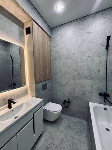 2 комнатные квартиры в бишкеке: 2 комнаты, 68 м², Элитка, 11 этаж, Евроремонт — 5