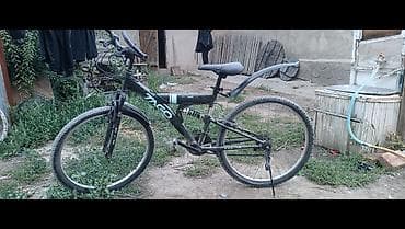 Спорт жана хобби: Горный велосипед TAGO, складная рама (двухподвес). Характеристики — 2