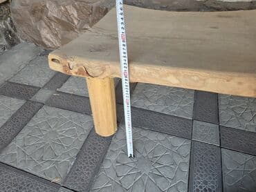 детские кроватки из натурального дерева: Скамейка Дерево, Без спинки, Без крыши — 2