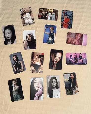 Набор коллекционных фотокарт BLACKPINK - Тематика: участницы и