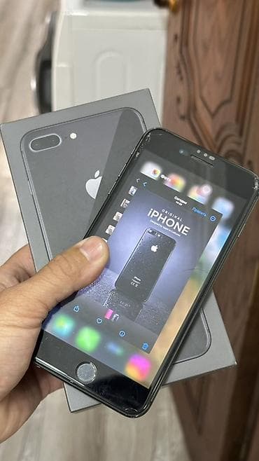 iphone cr: IPhone 8 Plus, 64 ГБ, Space Gray, Коробка, 74 % — 4