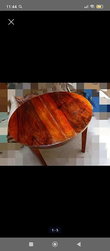 small table: Кухонный стол, Новый, Круглый, Раскладной — 1