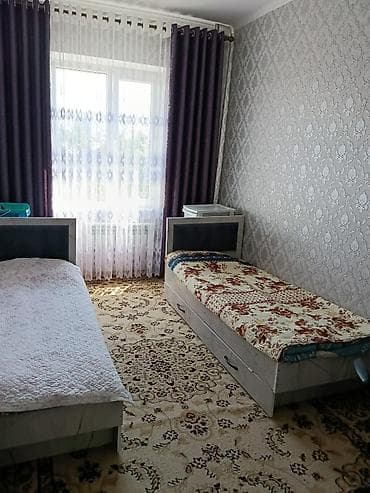 сутычный квартира манас: 3 комнаты, С мебелью полностью — 2
