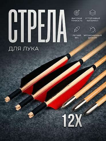 Набор стрел для лука — 12 штук. - Высокая точность полёта - at lalafo.kg Набор стрел для лука — 12 штук. - Высокая точность полёта -