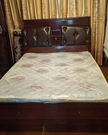 кровать новая: Спальный гарнитур, Новый, Шкаф — 2
