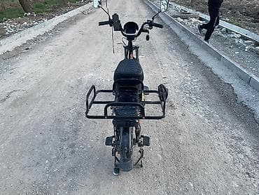 грузовые мопеды: Электроскутер грузовой (карго) с задней платформой +доп акб - Тип — 5