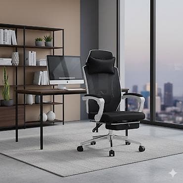 Тумбы и подставки: Офисное кресло, Новый, С колесиками, цвет - Черный, Самовывоз, Платная доставка — 2