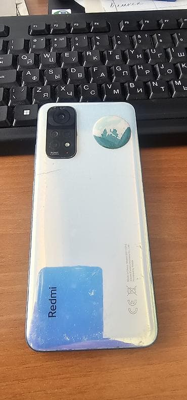 mi not 4: Redmi, Redmi Note 11, Б/у, цвет - Голубой — 3