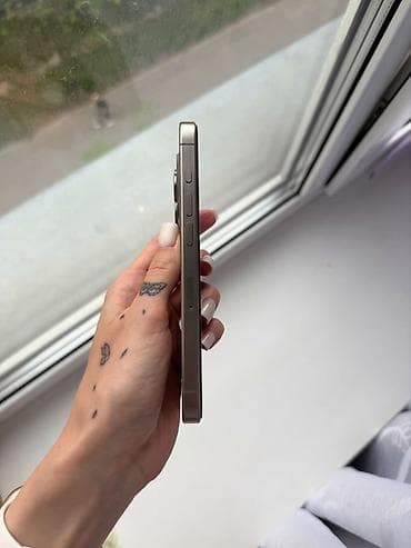 iphone хs max: IPhone 15 Pro, Б/у, 128 ГБ, Natural Titanium, Коробка, 82 % — 4