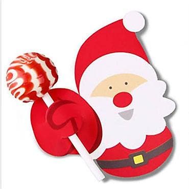 Держатель для леденцов в виде Санты 🎁 Идеально подходит для украшения