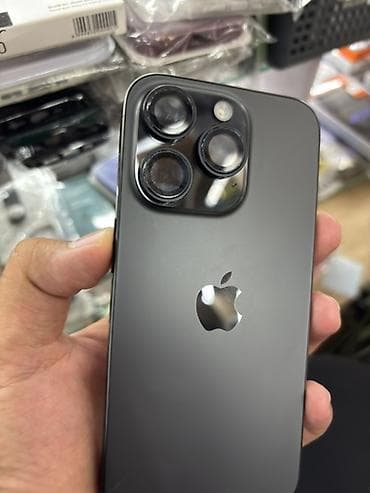 iphone plus: IPhone 15 Pro, 128 ГБ, Графит, Чехол, 89 % — 2