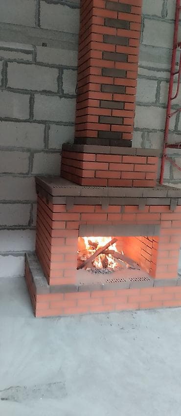 нужен тандыршик: Печь-барбекю из кирпича тяга ракета - Классическая уличная — 10