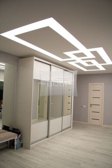 требуются монтажники натяжных потолков: Натяжной потолок 3D потолки, Глянцевое, Матовое Монтаж, Гарантия, Демонтаж — 4