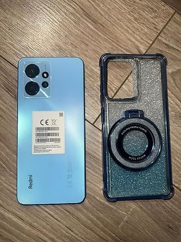 xiaomi tv: Redmi, Redmi Note 12, Б/у, 256 ГБ, цвет - Голубой, 2 SIM — 2