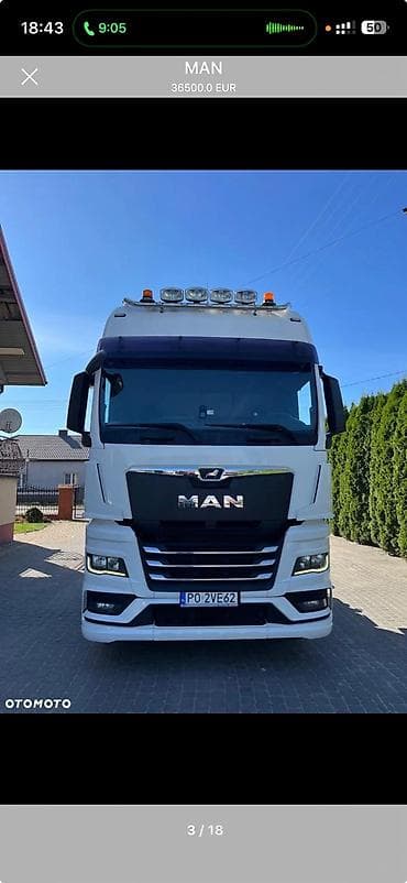 киргизия рынок авто: Тягач, MAN, 2021 г., Без прицепа — 2