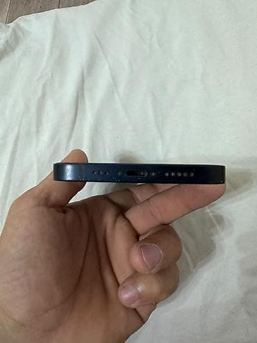iphone 11 76: IPhone 12, Б/у, 64 ГБ, Синий, Чехол, 77 % — 5