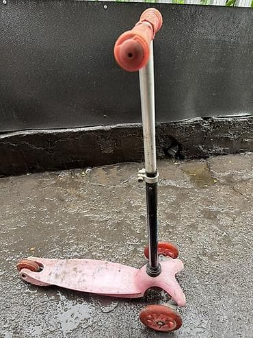 Детские самокаты: Детский самокат, Трёхколёсный — 1