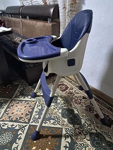 Балдар дүйнөсү: Детский стульчик для кормления - Удобная высокая посадка с — 2
