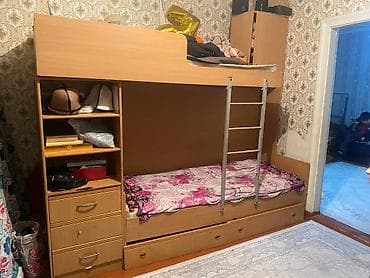 гостинный стол и стулья: Гарнитур для зала, Диван, Ткань, текстиль, цвет - Синий — 4