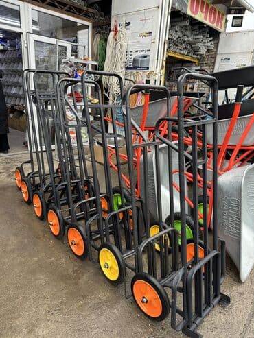 садовый измельчитель: Садово-строительная тачка и тележка, Стальная, Двухколесная, Новый — 5