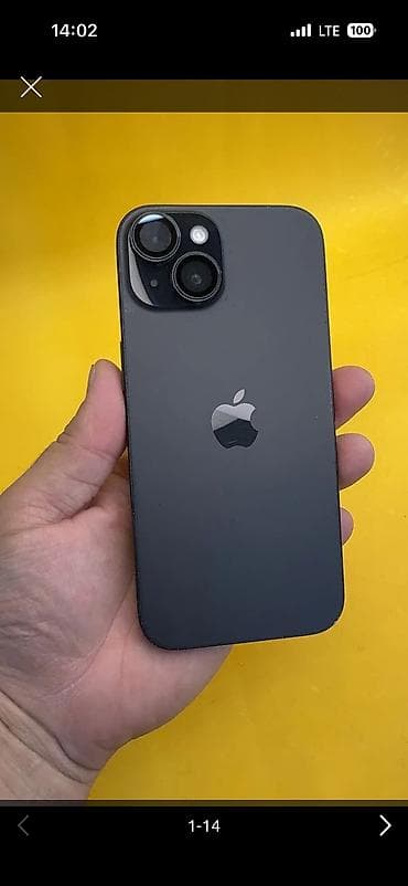 разблокировка iphone: IPhone 15, Б/у, 128 ГБ, Black Titanium — 1