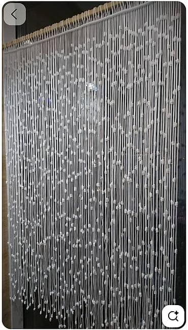 коса ручной: Занавеска для дверей, Хлопок, Готовое изделие — 5