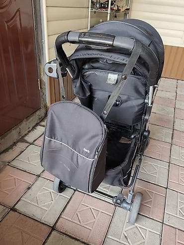 easy walker: Коляска, Другой бренд, цвет - Черный, Б/у, Самовывоз — 3