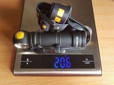 шахтёрский фонарик: Фонарь Armytek Wizard C2 Pro MAX Яркость 4000lm, поджигает сигарету — 4