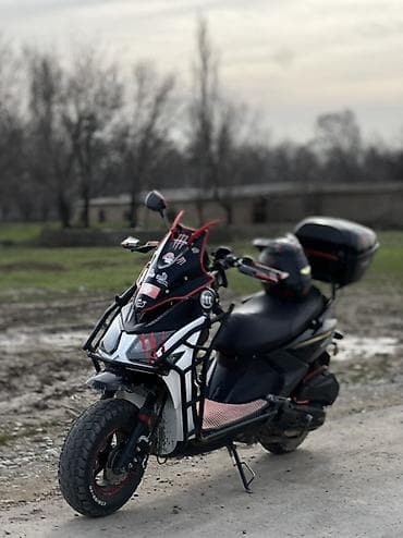 морда: Скутер/мопед в стиле ADV с тюнингом для города и просёлка — 1