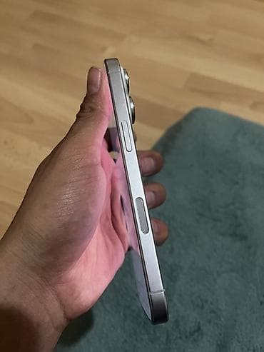 iphon 12 pro max: IPhone 16 Pro, 1 ТБ, Серебристый, 91 % — 5