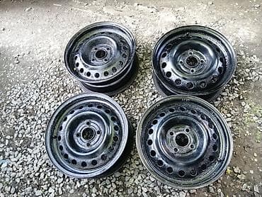 155 13: Железные Диски R 14 Volkswagen, Комплект, отверстий - 4 — 2