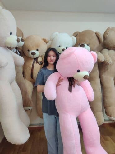 купить мишку 2 метра: 🧸Мишка 160см 🔥🔥🔥 🧸60 см 1000 сом (Бесплатная доставка) 🧸80 см 1500 — 20