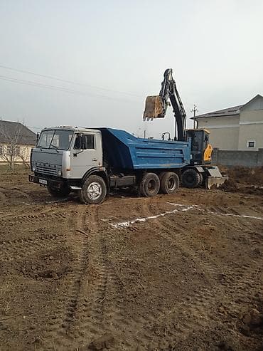 погрузка кара: Заказать Камаз, Доставка щебня, угля, песка, чернозема, отсев, 15 тонн — 1